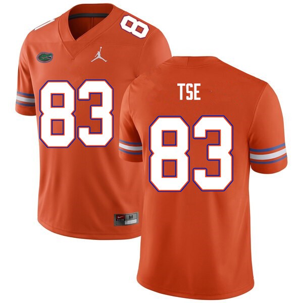 Men #83 Joshua Tse Florida Gators College Football Jerseys Orange